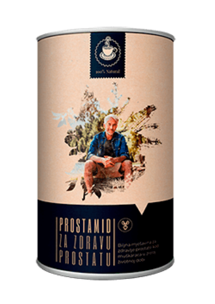 Prirodni dodatak prehrani za zdravlje prostate s palmom testera, koprivom i pigeumom - Prostamid